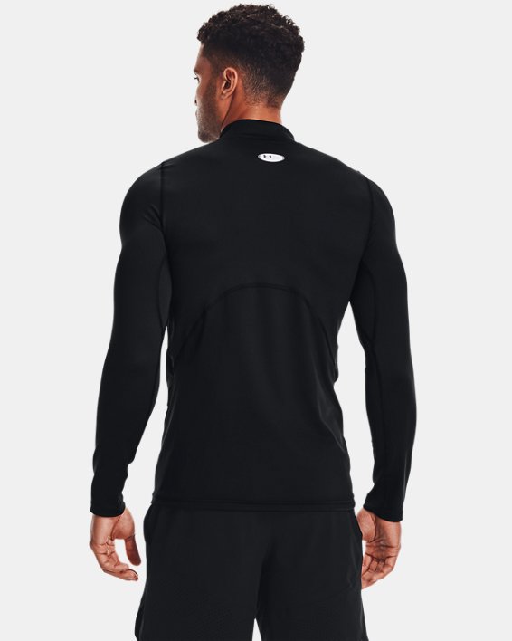 Camiseta ajustada ColdGear® Fitted para hombre, Black, pdpMainDesktop image number 2